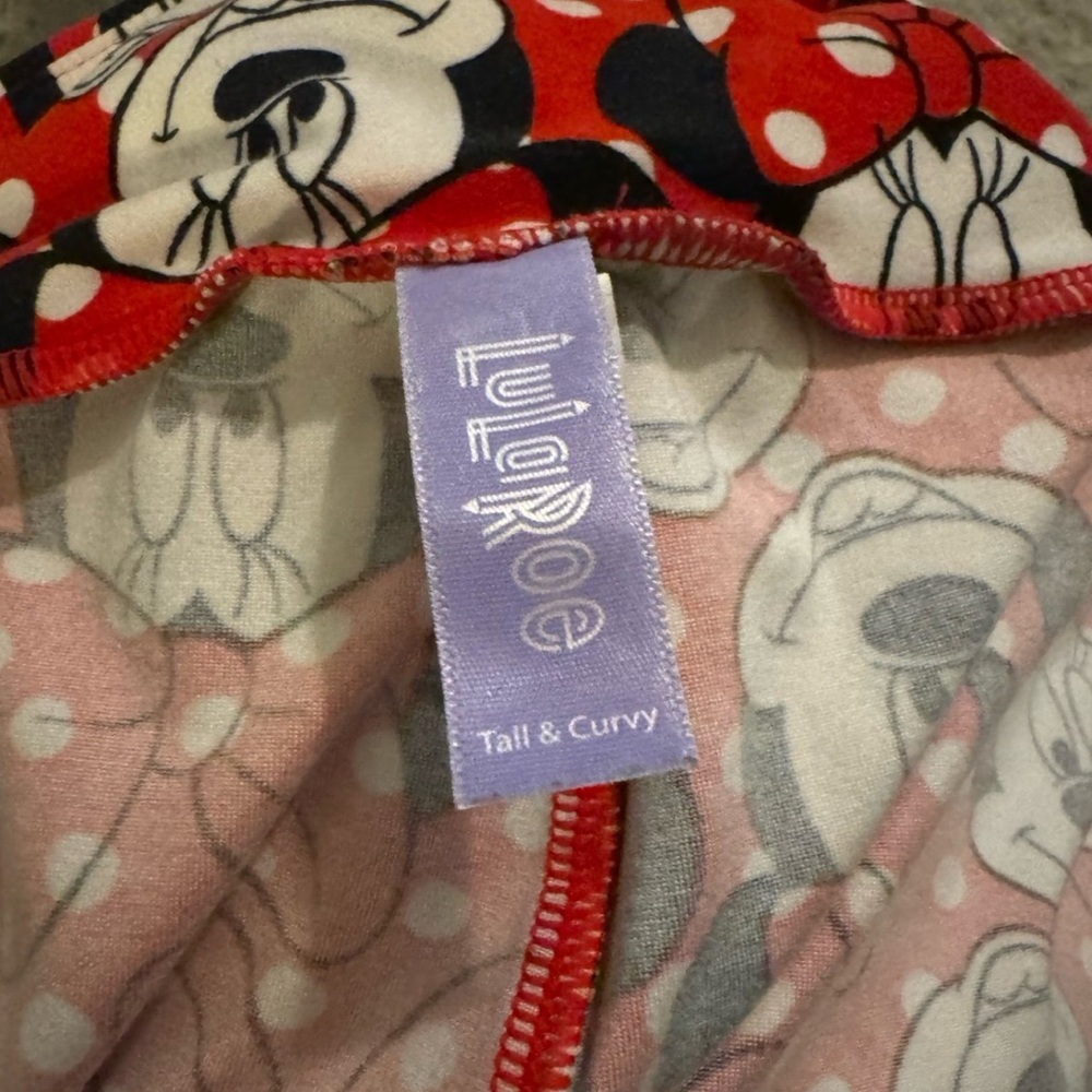 Minnie Mouse LuLaRoe Leggings - Picture 3 of 3
